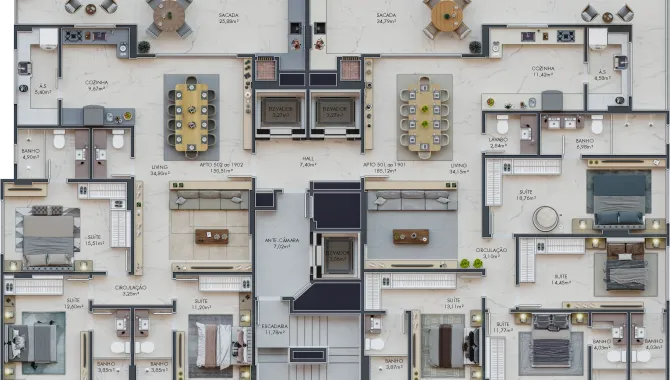 Apartamento em Itapema de 3 suítes - Foto 10