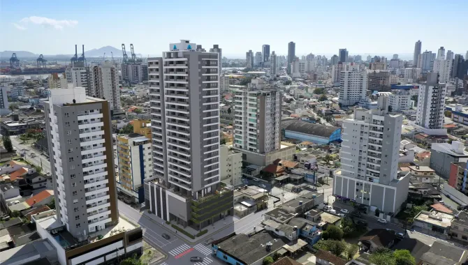 Apartamento 2 quartos sendo 2 suítes em Itajaí - Foto 2