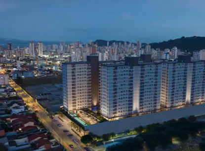 Apartamento na planta no bairro São João com 2 quartos