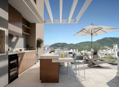 Apartamento 3 quartos sendo 1 suíte e 2 demi-suítes em Itajaí
