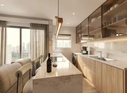 Apartamento 2 quartos sendo 1 suíte em Itajaí