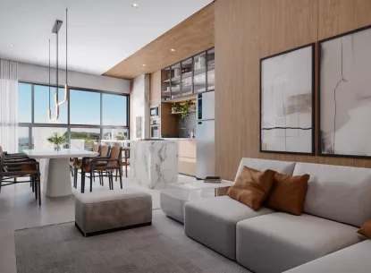Apartamento 3 quartos sendo 1 suíte em Itajaí