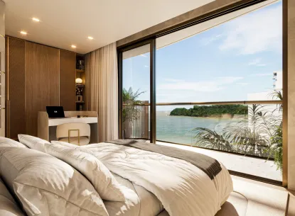 Apartamento duplex vista mar 4 quartos sendo 4 suítes em Itajaí
