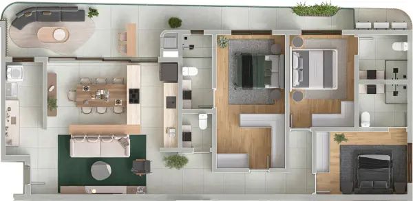 planta Tipo 4005 B