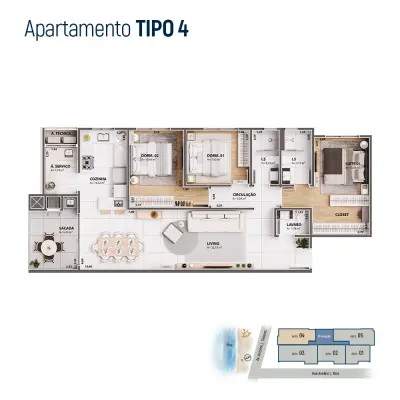 planta Tipo 4
