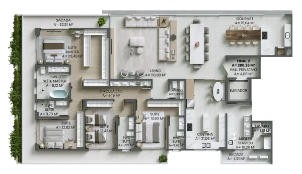 planta Tipo 2