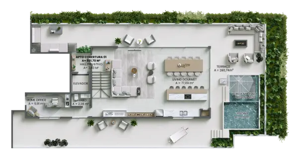 planta Duplex superior
