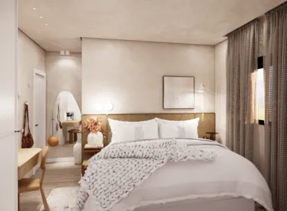 Apartamento 2 quartos sendo 1 suíte em Navegantes