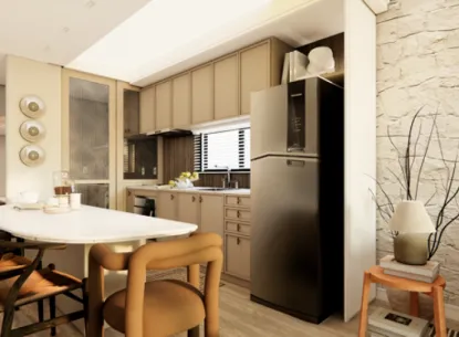 Apartamento 2 quartos sendo 1 suíte em Navegantes