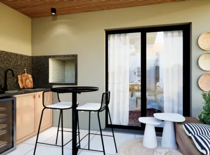 Apartamento 2 quartos sendo 1 suíte em Navegantes