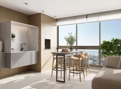 Apartamento 2 quartos sendo 2 suítes em Itajaí