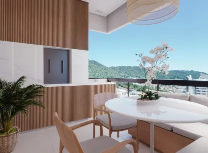 Apartamento 2 quartos sendo 2 suítes em Itajaí