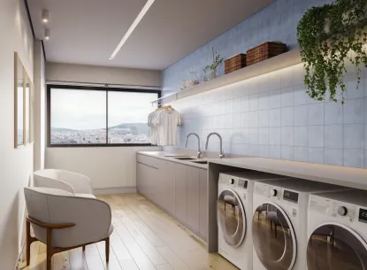 Apartamento 2 quartos sendo 2 suítes em Itajaí