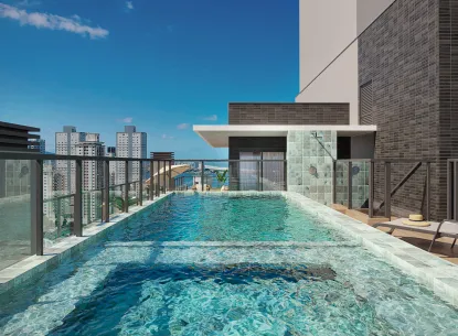 Apartamento 2 quartos sendo 1 suíte em Itajaí