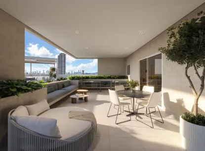 Apartamento 2 quartos sendo 1 suíte em Camboriú